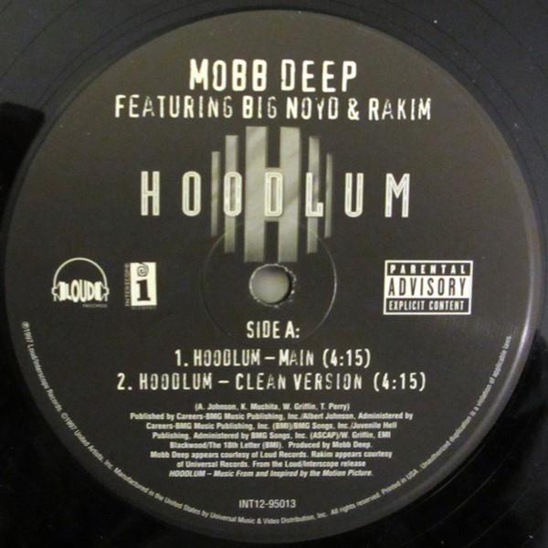 12-дюймовая пластинка MOBB DEEP Hoodlum INT1295013 Loud Records I 1997 US Rap HipHopRB Б/у