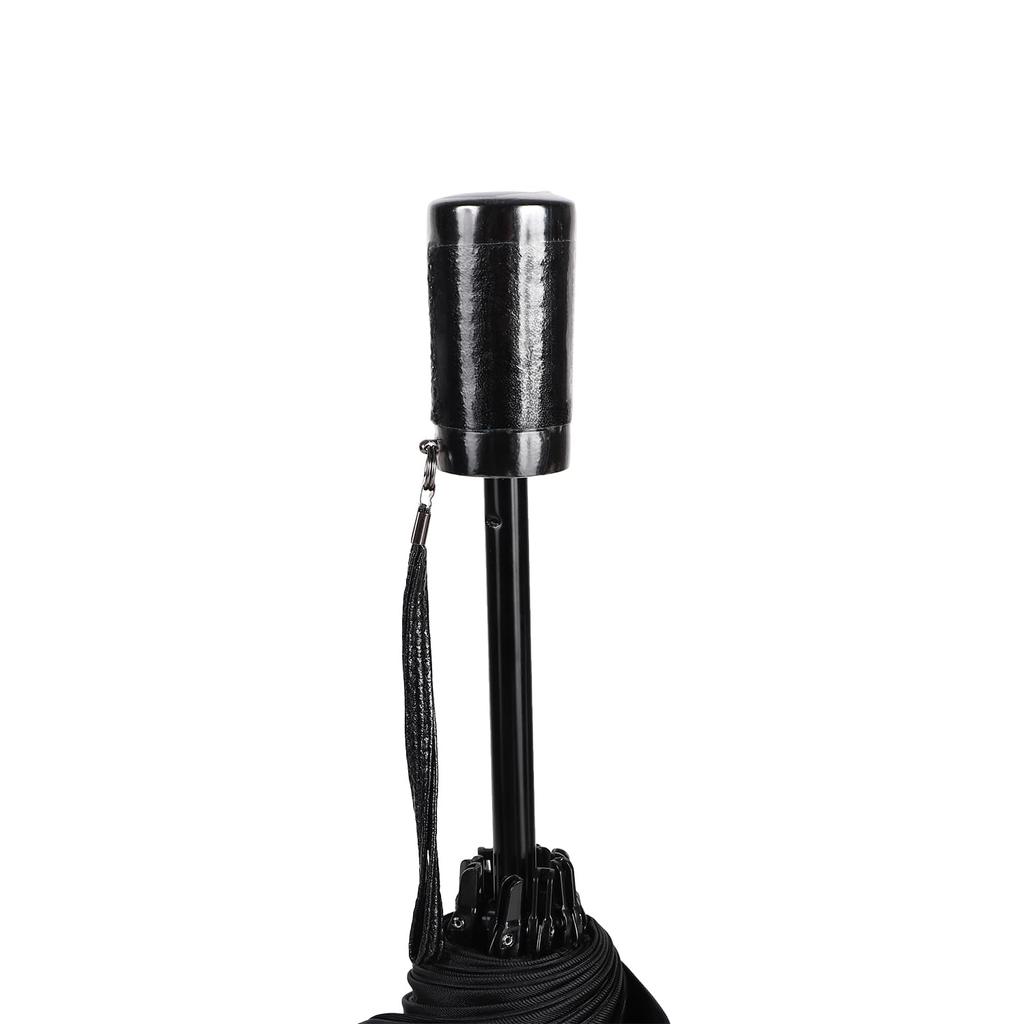 Luxury Folding Umbrella Plain X Striped NAVY Dark Blue Makita a Umbrella Manufacturer with a History of Over 140 Years Since the Edo Luxury Umbrella