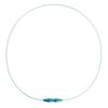 Phiten RAKUWA Wire Necklace EXTREME Sky Blue 50cm [Relieves Stiff Shoulders and Neck] [Made with Phiten's Advanced Metax Technology]