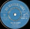 7inch Record JOAN REGAN - May You Always 45POP593 His Master's Vo 1959 UK Pop Used