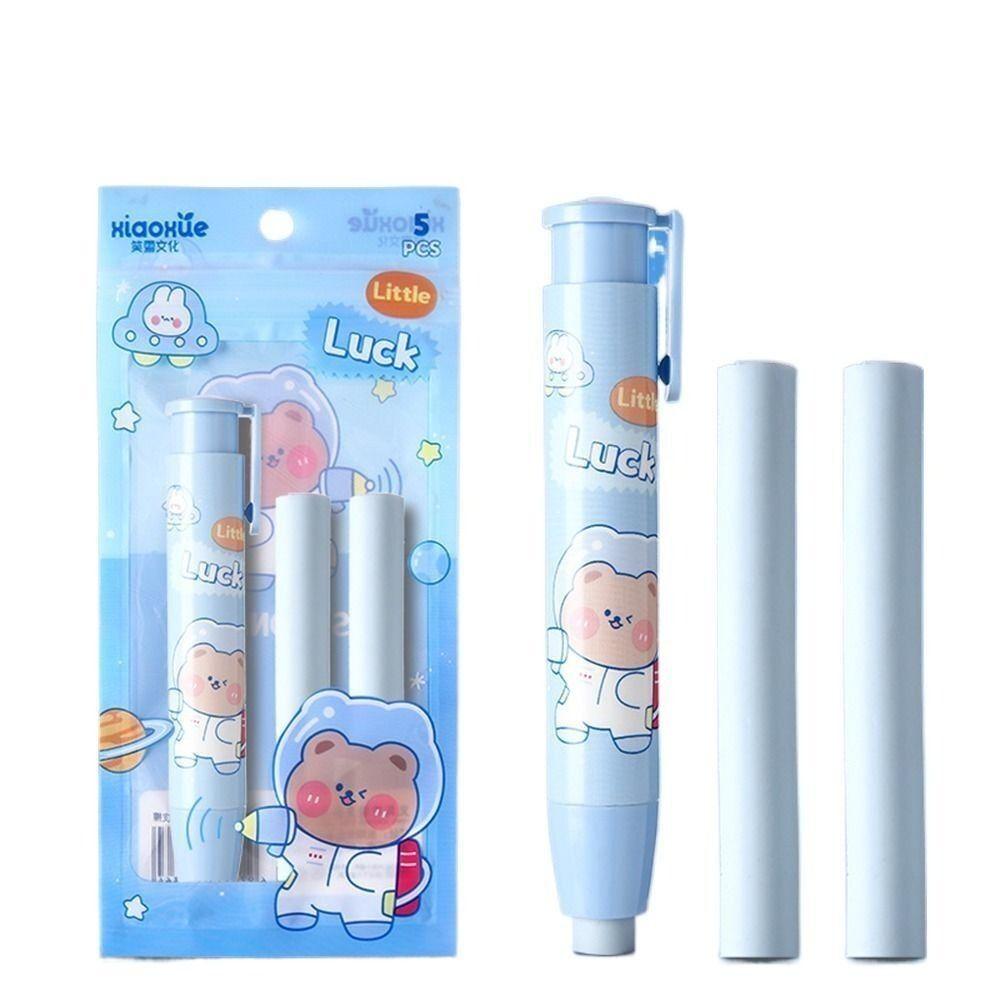 Резиновый пресс-ластик со сменными блоками Ластик Новый Ластик для стирания карандаша