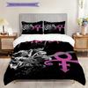 Purple Rain Visual Symphony Threepiece Set 1 Duvet Cover 2 Pillowcase Without Core Bedding Set Duvet Cover And Pillowcase
