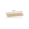 Set of 70 Wooden Skewers 30 Cm Fackelmann Barbecue Ref. 9944350