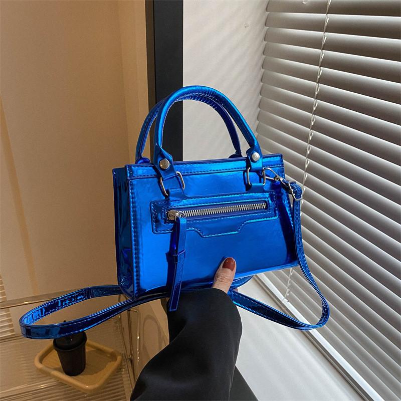 Stylish Pu Leather Small Square Crossbody Bag Perfect For Street Fashion In Various Colors