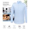 Мужская рубашка Hengyuanxiang с длинным рукавом в стиле business casual