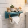 Space-Saving Toilet Paper Holder Rustic Maritime Rope Paper Holder Roll Paper Holder  Bathroom