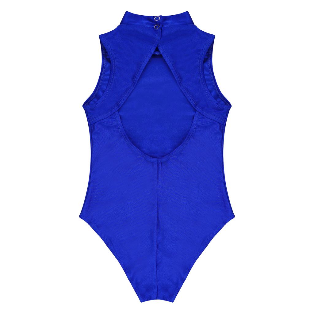 Детский комбинезон для девочек без рукавов с вырезом на спине для балета, гимнастики, костюмы для девочек Bailarina