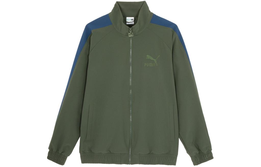 Men's PUMA T7 Jackets & Coats Unisex Army Green