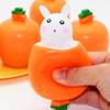 Морковка Кролик Игрушки-антистресс Пасхальные Сжимаемые Игрушки Милый Кролик Снятие Стресса