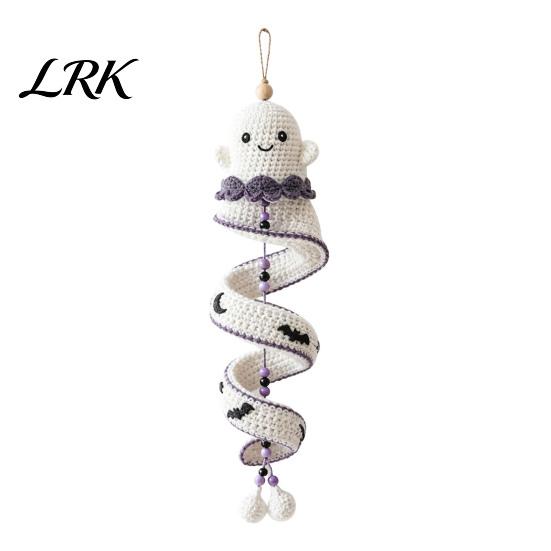 Набор для вязания крючком «Призрак» DIY Kit, Форма: Призрак/Пингвин/Олень/Пряничный человечек/Тыква, Спиральный проект для снятия стресса, Украшение для дома на Хэллоуин