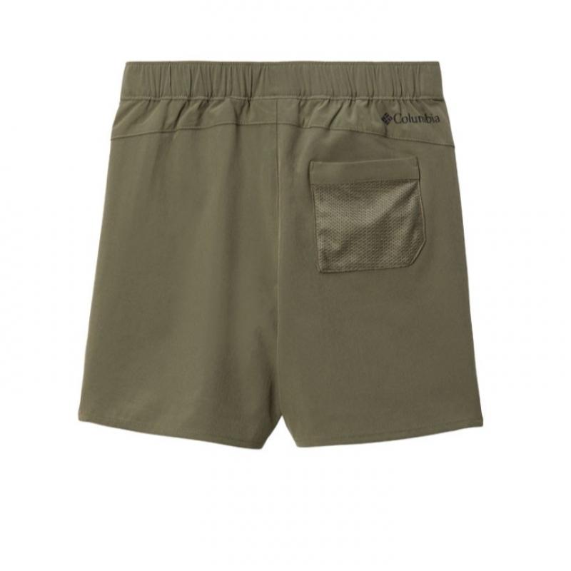 Columbia Детские спортивные шорты цвета хаки