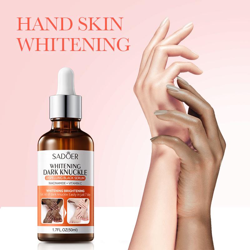 Сыворотка для отбеливания суставов и удаления черных точек 50 мл SADOER Brightening and Whitening Body