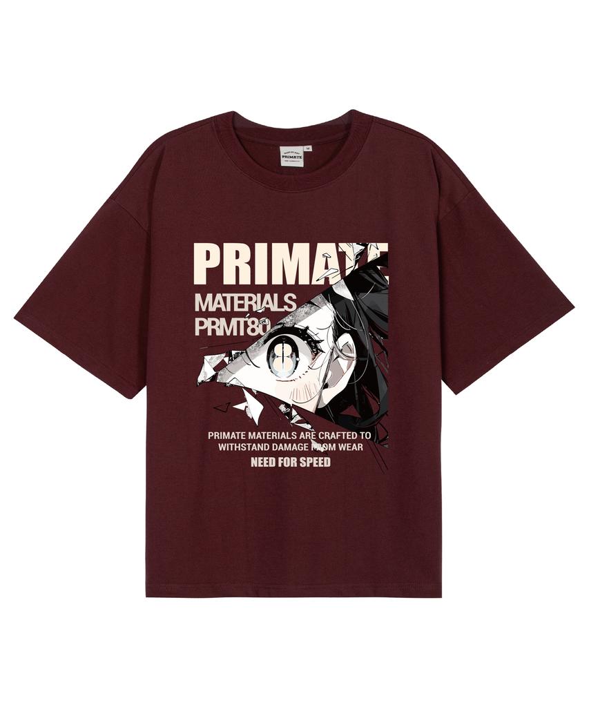 PRIMATE [Cool Cotton] Eyez Oversized Short Sleeve T-Shirt 8 Colors (Type A)
