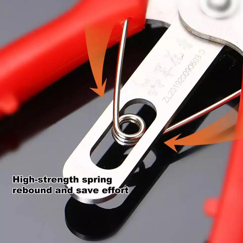 Double-edged Fruit Picking Scissors Garden Pruner Shears Citrus Tree Flower Cultivating Solid Pruning Fruit Tree Pruning Scissor