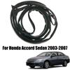 Для Honda Accord Седан 2003-2007 Передняя Задняя Левая Передняя Дверь Автомобиля Уплотнитель Молдинг Уплотнение Замена 72365-SDA-A01 Автомобильные Аксессуары