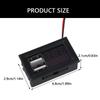 LED Digital Display Voltmeter Battery Tester Panel Voltage Tester Monitors for DC12V Car Motorcycles Mini Voltage Meter