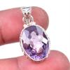 Natural Alexandrite Gemstone 925 Solid Sterling Silver Gift Pendant 1.25" o4A70
