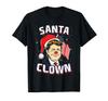 Santa Clown US President Donald Trump With Santa Claus Hat T-Shirt