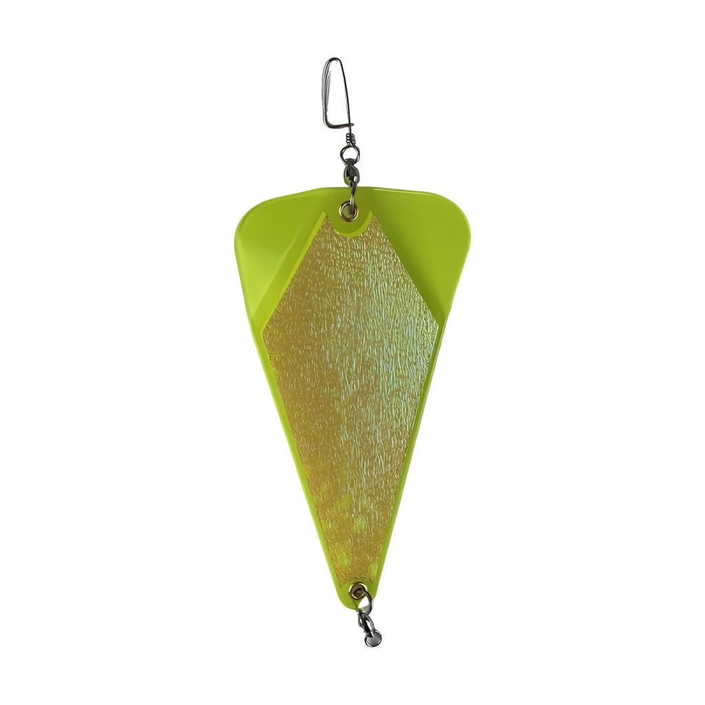 Diving Flash Board Trolling Flasher UV Double-sided Reflective Trolling Lure for Trolling Salmon Fishing Accessories