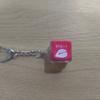 Расслабляющий DIY Брелок-клавиатура для fidget-игр Ключи Кнопка Колпачок клавиши Кликер Для скоротания времени Снятие стресса Пальцевые колпачки для клавиатуры