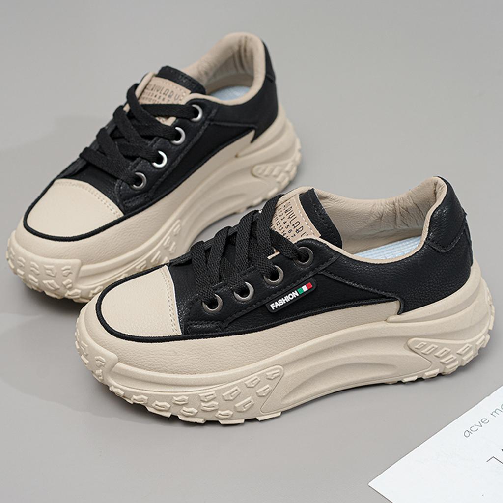 Dad Shoes Women's Spring New Women's Shoes Platform Heightening Sports Shoes Versatile Student Casual Shoes Breathable