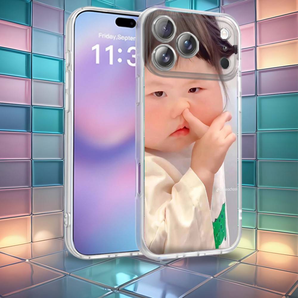 Funny funny boys and Cute girls Phone Case For iPhone 16,14,11,17,13,15,12,Air,Plus,Pro,Max,E,Mini Frosted for Magnetic Wireless