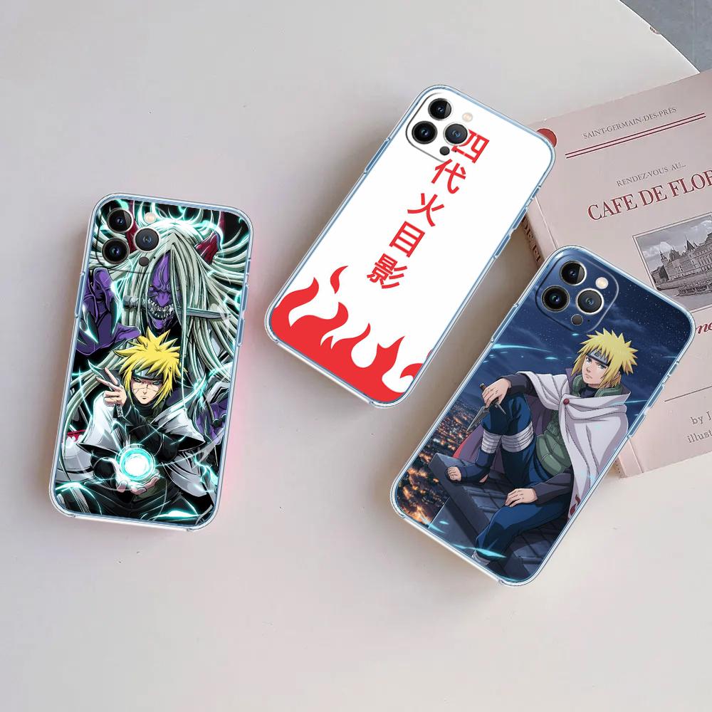 LO70 Naruto Minato Namikaze Soft Shell Transparent Phone Case for Samsung Galaxy A04 A04S A14 A23 A34 A54 M23 M33 M52 M53