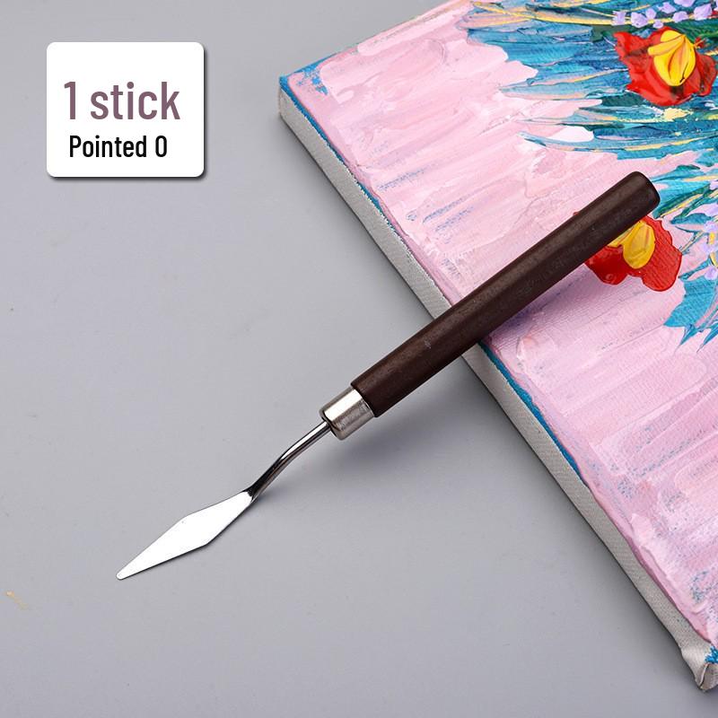 Oil Painting Palette and Spatula Set: Knife Set for Acrylic, Gouache, and Pigment