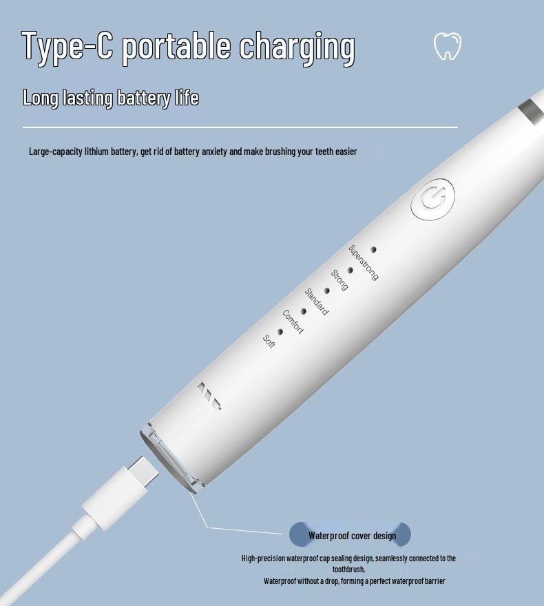 Sonic Electric Tooth Cleaner - Dental Scaler for Tartar, Stains, and Teeth Whitening