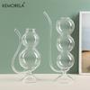 KEMORELA 1pc Unique Champagne Glasses INS Novelty Cocktail Design for Bars Pubs Clubs Restaurants