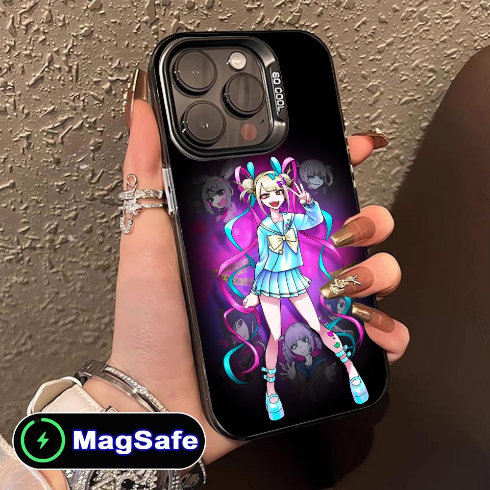 Gang of Stupid Girls Phone Case for iPhone 16 15 14 13 12 11 Pro Max Plus MagSafe Translucent Colour Protective Luxury Cover