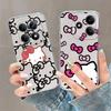 Soft Phone Cover Case for Xiaomi Redmi Note 14 Pro Plus 11 12S 10S 9 10 12 13C A4 Note 13 14C 11S Cute Hello Kitty