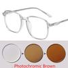 light sensitive photochromic myopie eyewear for men and women adults ultra-clear multi-function sun protection glasses dual-use vision correction
