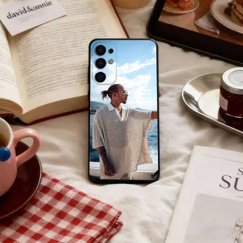 Чехол для телефона гонщика Льюиса Хэмилтона для Samsung S25, S24, S21, S22, S23, S30, Ultra, S20, Plus, Fe, Lite, Note, 10, Мягкий черный чехол
