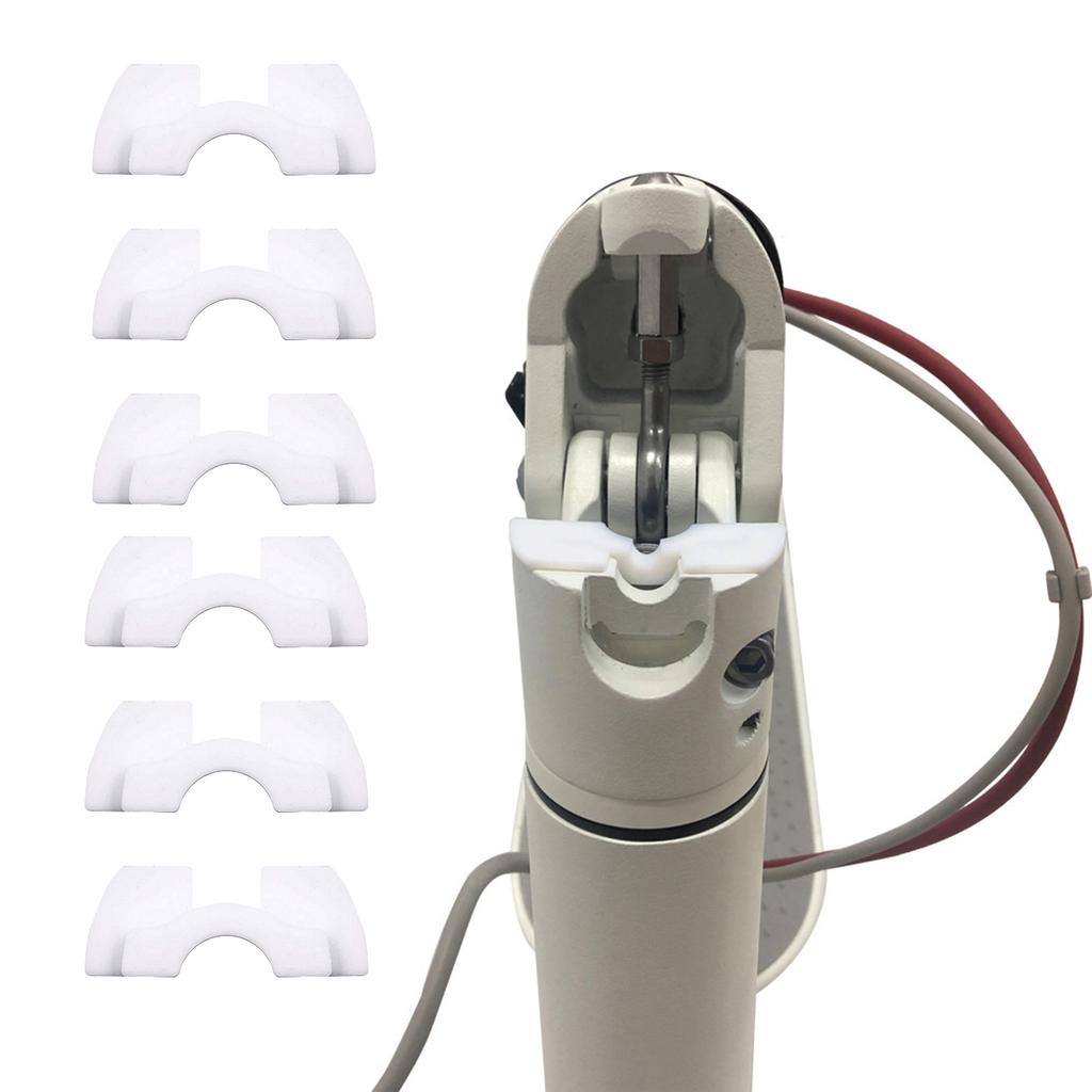 6 шт. резиновые демпфирующие подушки распорка демпфер вибрации электрический скутер амортизаторы тряски передняя вилка демпфирующая резиновая накладка