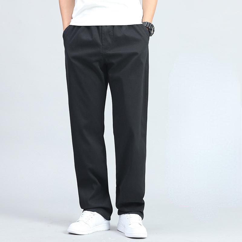 Мужские комбинезоны большого размера с несколькими карманами, прямые свободные хлопковые брюки-карго, весенне-осенние мужские спортивные брюки на открытом воздухе