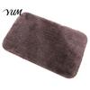 Water Absorbing Foot Mat Thick Plush Bath Rug, Extra Soft Absorbent Bathroom Non Slip Safety Shower Rug Fluffy Microfiber for Floor/Tub, 24 x 16 Inch