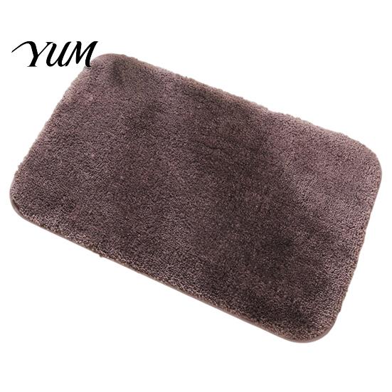 Water Absorbing Foot Mat Thick Plush Bath Rug, Extra Soft Absorbent Bathroom Non Slip Safety Shower Rug Fluffy Microfiber for Floor/Tub, 24 x 16 Inch