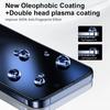 Yangpaly Dustproof Easy Installation HD Screen Protectors for iPhone 16 15 14 Plus 13 12 11 Pro Max X XS XR Tempered Glass Film