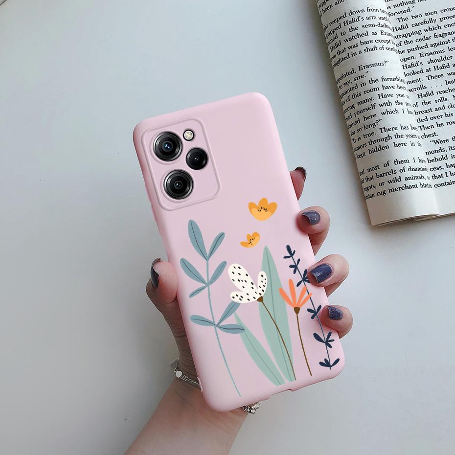 Poco X5 Pro Case For Xiaomi Poco Pocco Poko X5 X 5 PocoX5 X5 Pro 5G Phone Case Cute Love Heart Silicone Soft Cover Funda Bumper