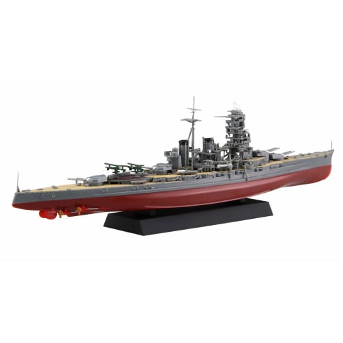 Fujimi Model 1/700 Ship NEXT Series No. 6 Japanese Navy Battleship Hiei Pre-Colored Plastic Model Ship NX6