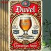 Металлический Плакат Duvel Бельгийское Пиво Винтажный Ретро Оловянный Знак для Декора Стены Бара
