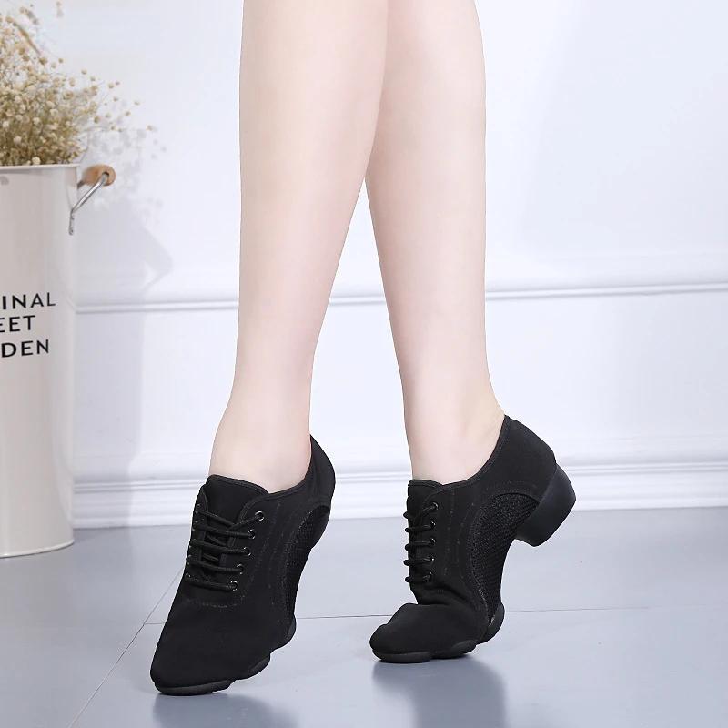 34-46 Men Latin Dance Shoes Adult Teacher Shoes Soft Teacher Dance Shoe Oxford Latin Shoes Women Cloth Heel 3cm