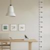 2M Adhesive Wall Growth Chart Removable Children's Growth Height Chart Wall Height Measurement Card for Home Nursery & Office