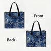 Elegant Floral Print Large Tote Bag for Women Daily Casual Travel Shopping Handbag