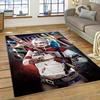 The Suicide Squad rug, inspired by the action movie, is suitable for living rooms, bedrooms, bedside areas, balconies, and other