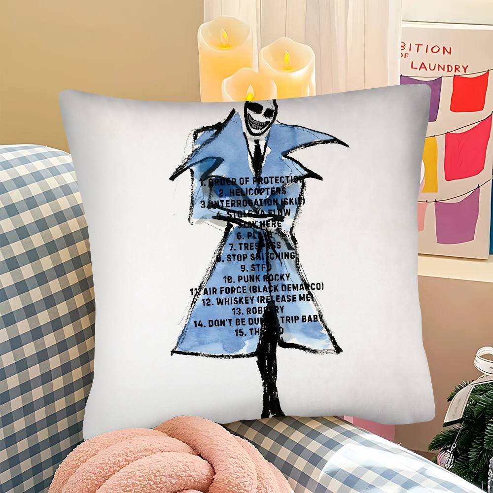 pc AAsap Dont Be Dumb RRocky Pillow Case Fashion Square Pillowcase Bedroom Sofa Room Ins Decoration Leisure