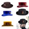 Старомодная шерстяная шляпа Унисекс Шляпа Цилиндр для путешествий, мероприятий на открытом воздухе, праздников