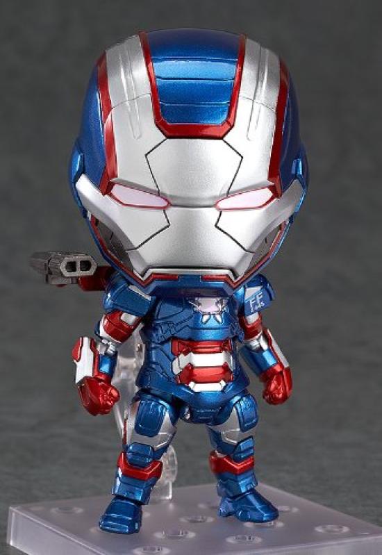 Iron Man 3 Nendoroid Iron Patriot Heroes Edition ABS PVC Painted Movable (Non-Scale & Figure)