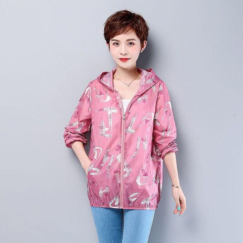 Ледяной шелк, солнцезащитная одежда, куртка с капюшоном и защитой от ультрафиолета, тонкая солнцезащитная одежда больших размеров, кардиган на молнии, топ с длинными рукавами